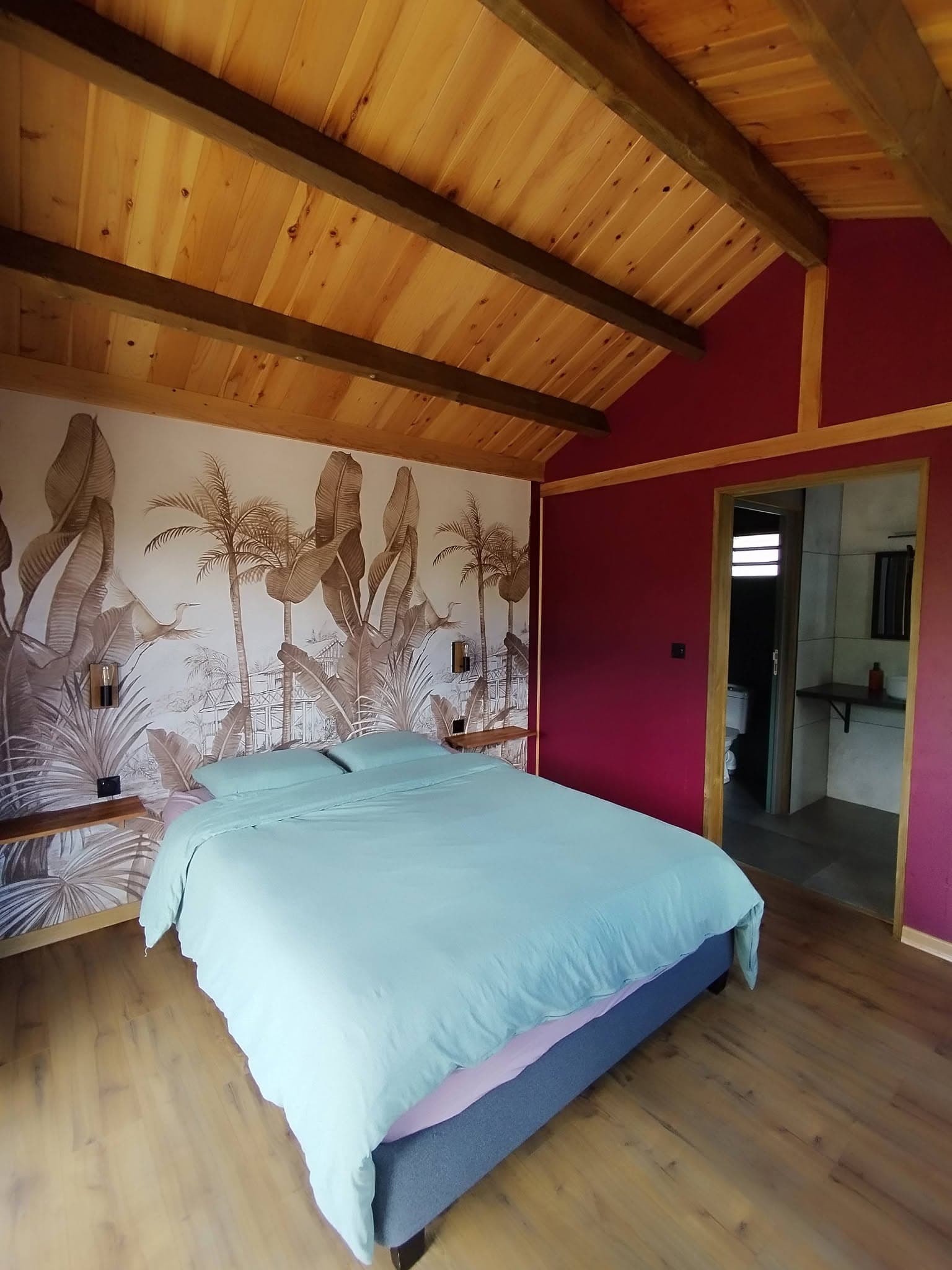 Chambre de gîte à Mafate